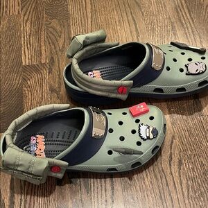 Crocs classic: Naruto Shippuden Kakashi.Limited edition rare.Like new!Men’s 10